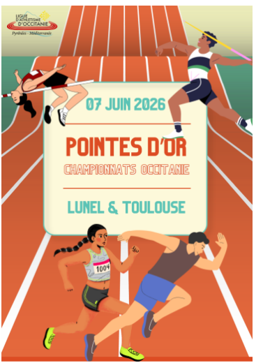 CHAMPIONNATS OCCITANIE POINTES D'OR. LUNEL