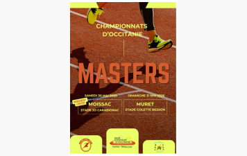 CHAMPIONNATS D'OCCITANIE MASTERS MURET.