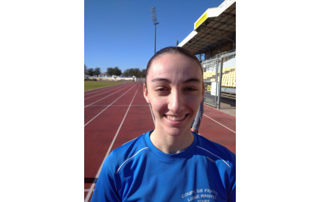 LINA LELARGE EN ÉQUIPE DE FRANCE JUNIOR
