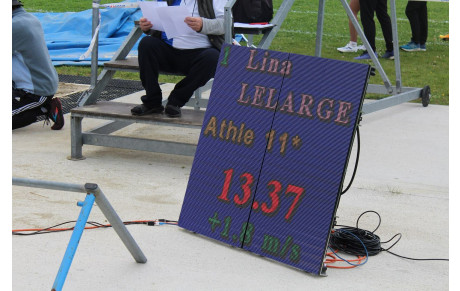 LINA LELARGE 1ère AU BILAN FRANÇAIS ET MEILLEURE PERFORMANCE FRANÇAISE