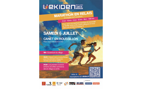 EKIDEN DES PLAGES.  CANET-EN-ROUSSILLON