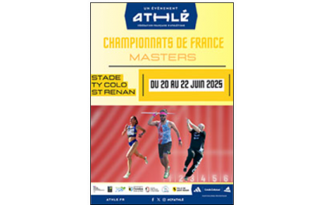 CHAMPIONNATS DE FRANCE MASTERS. SAINT RENAN