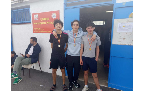 CHAMPIONNATS DÉPARTEMENTAUX INDIVIDUELS Be à Ma. PERPIGNAN